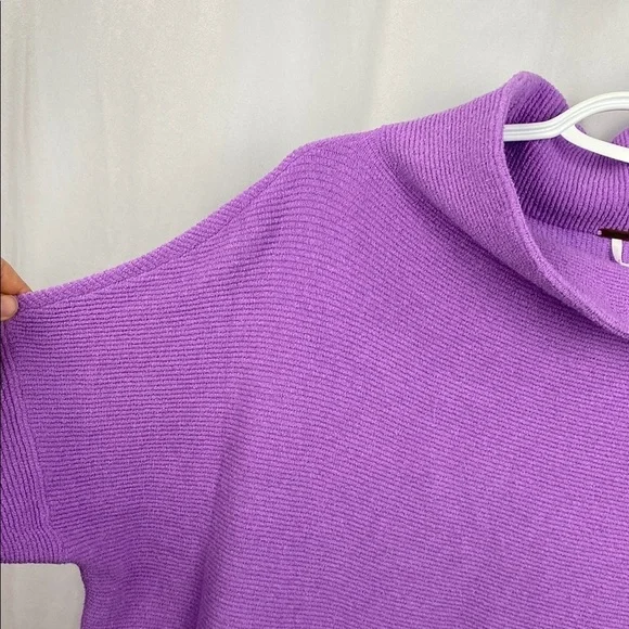 Free People NWT Ottoman Slouchy Tunic - Glowing Grape - Size Medium - Picture 8 of 15